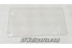 Piper Engine Cluster Gauge Housing Lexan Cover for 548-903 / 6247-00358